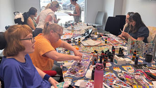 Express yourself! Memory collage art workshop