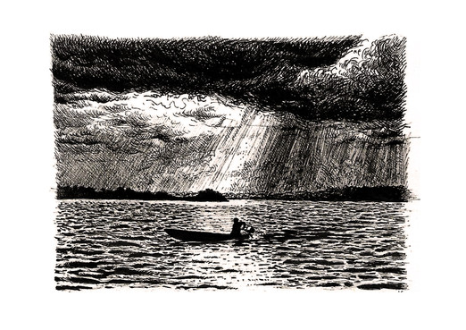A Storm Passing By