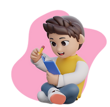 Niño dibujando en cuaderno, colegio preescolar