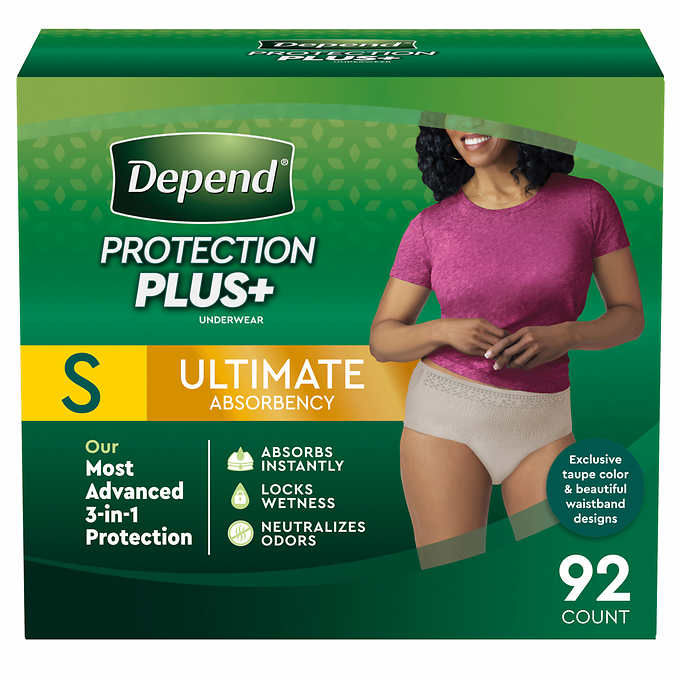 Thumbnail: Depend FIT-FLEX Incontinence Underwear For Women, Disposable, Maximum Absorbency