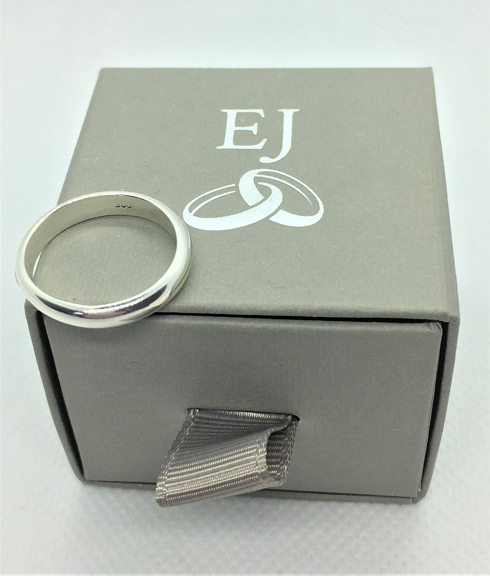 Thumbnail: 9Ct Gold and 925 Solid Sterling Silver - Bespoke Ring - Petite Ring.