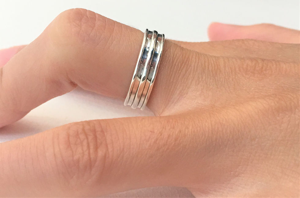 Thumbnail: 925 Solid Sterling Silver Elite Ring - Bespoke Ring - Engraved Ring.