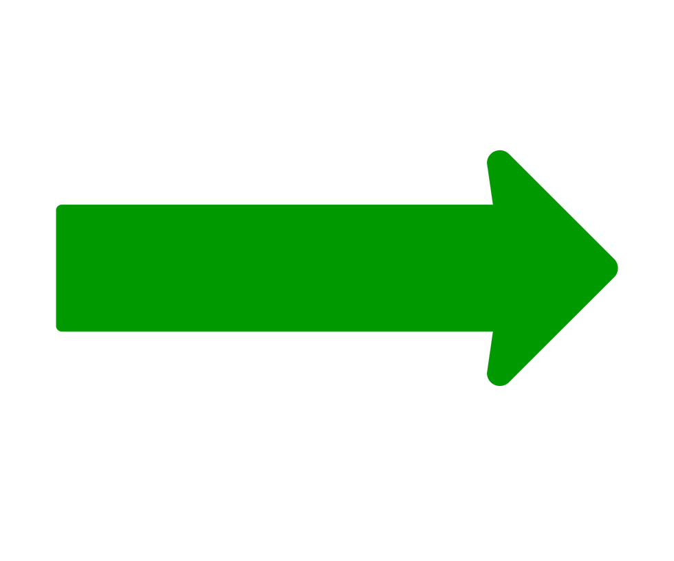 Thumbnail: 4- Pack: Directional Arrows- 7h" x 17"