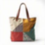Flannel Patchwork Tote