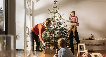 Albero di Natale della famiglia