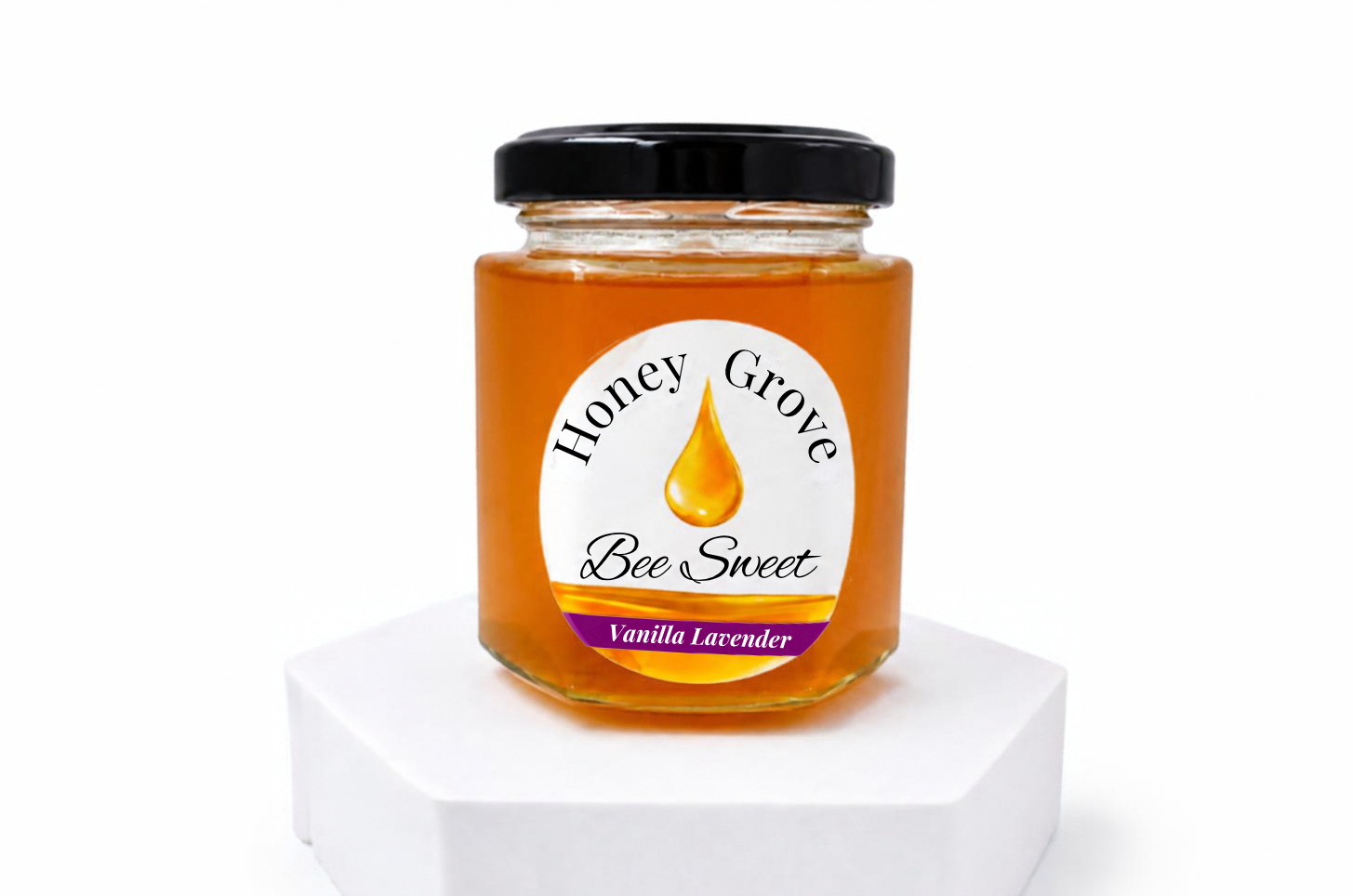 Vanilla Lavender infused honey by Honey Grove