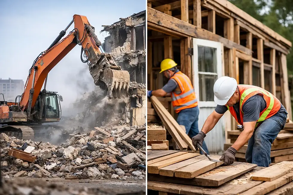 Demolition Versus Deconstruction Planning