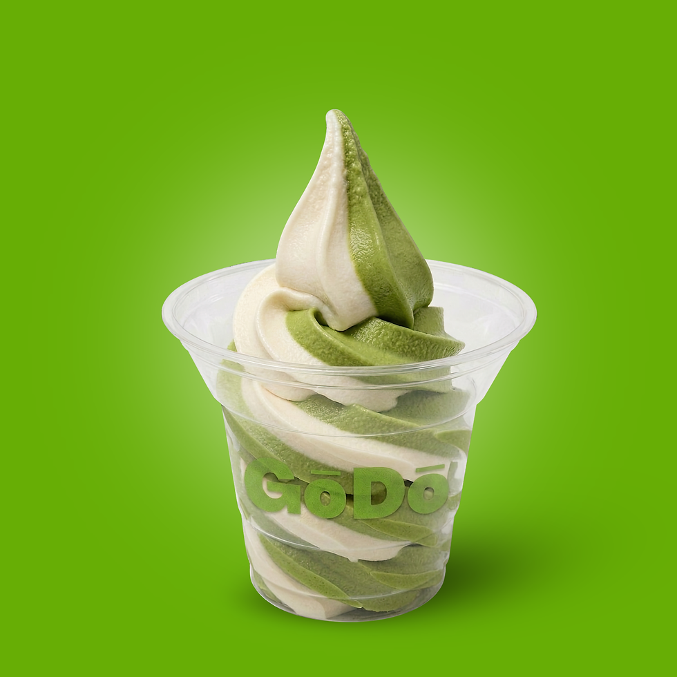 Vanilla - Matcha Soft Serve