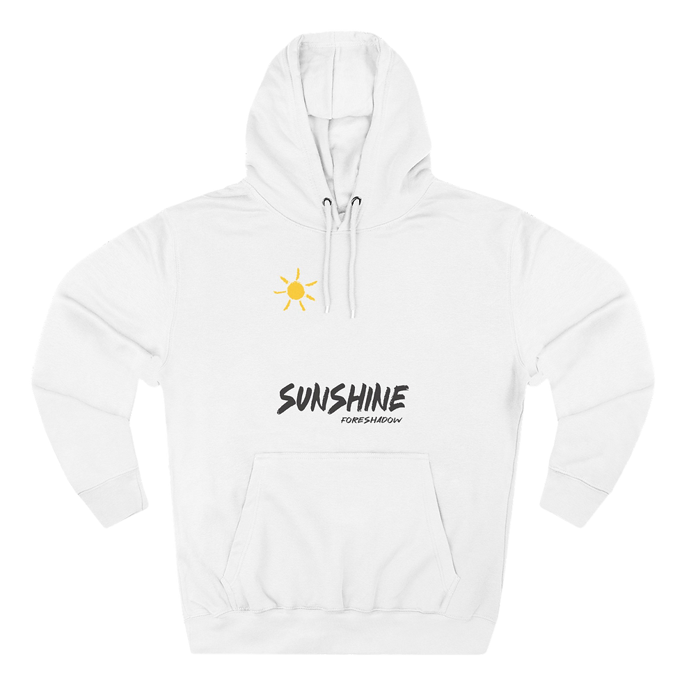 Thumbnail: Sunshine Three-Panel Fleece Hoodie - Cozy and Bright for Everyday Wear