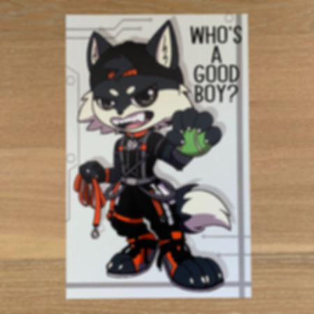 "Good Boy" Print