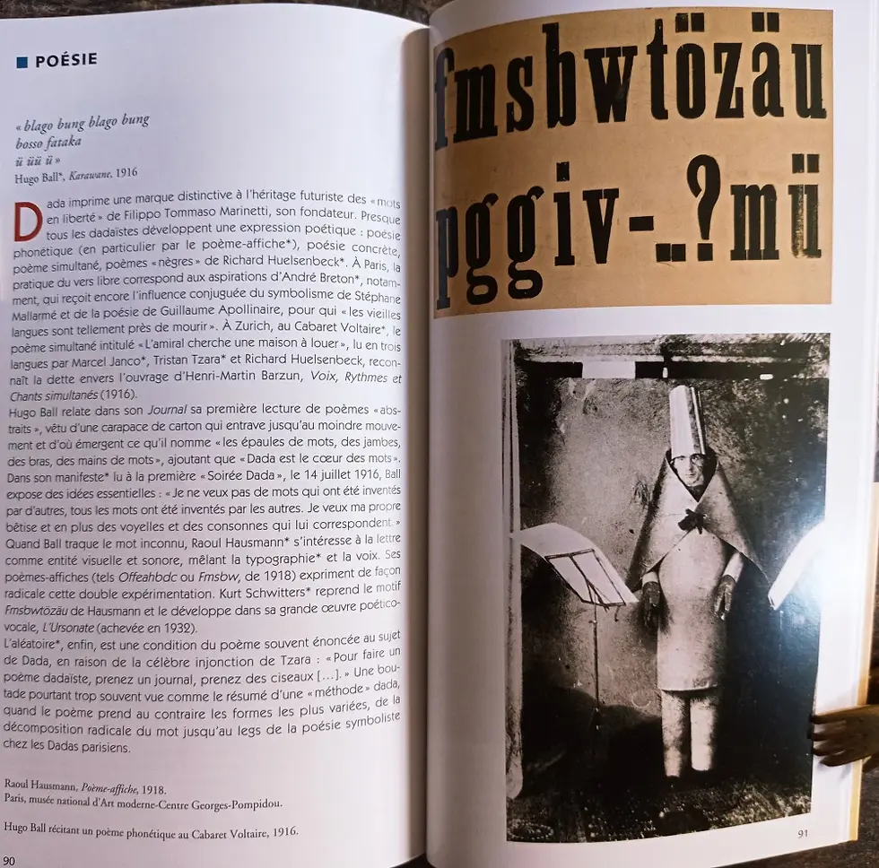 Miniatură: DADA / Abecedar Dada – Monografie, 2015