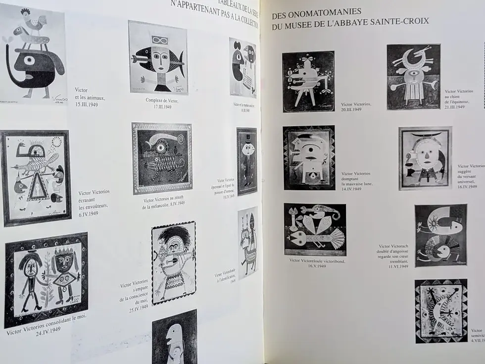 Miniatură: Victor Brauner – Colecția Muzeul Abbaye Saint-Croix, 1991
