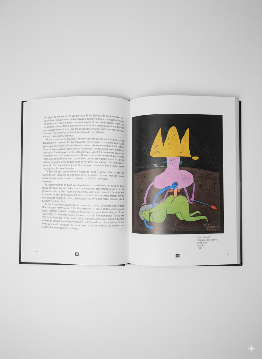 Miniatură: Victor Brauner & Alain Jouffroy – Ediție de Lux, Ilustrații color
