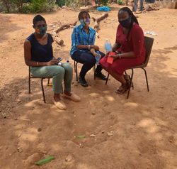 A break from taking GPS coordinate collection