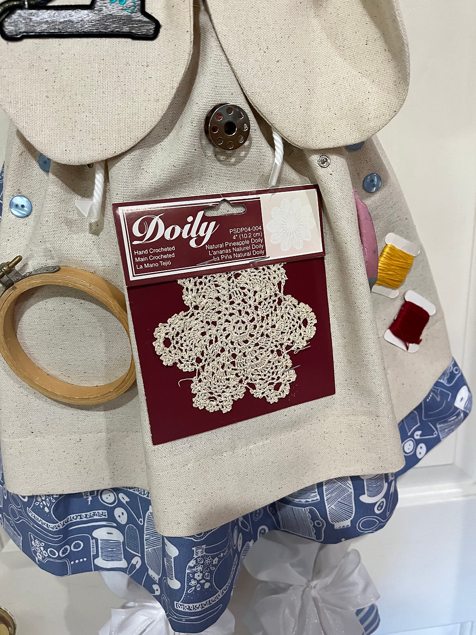 Thumbnail: Stitches and Doilies Bunny