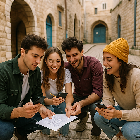 יום גיבוש לעובדים עם פעילות חידות קבוצתית