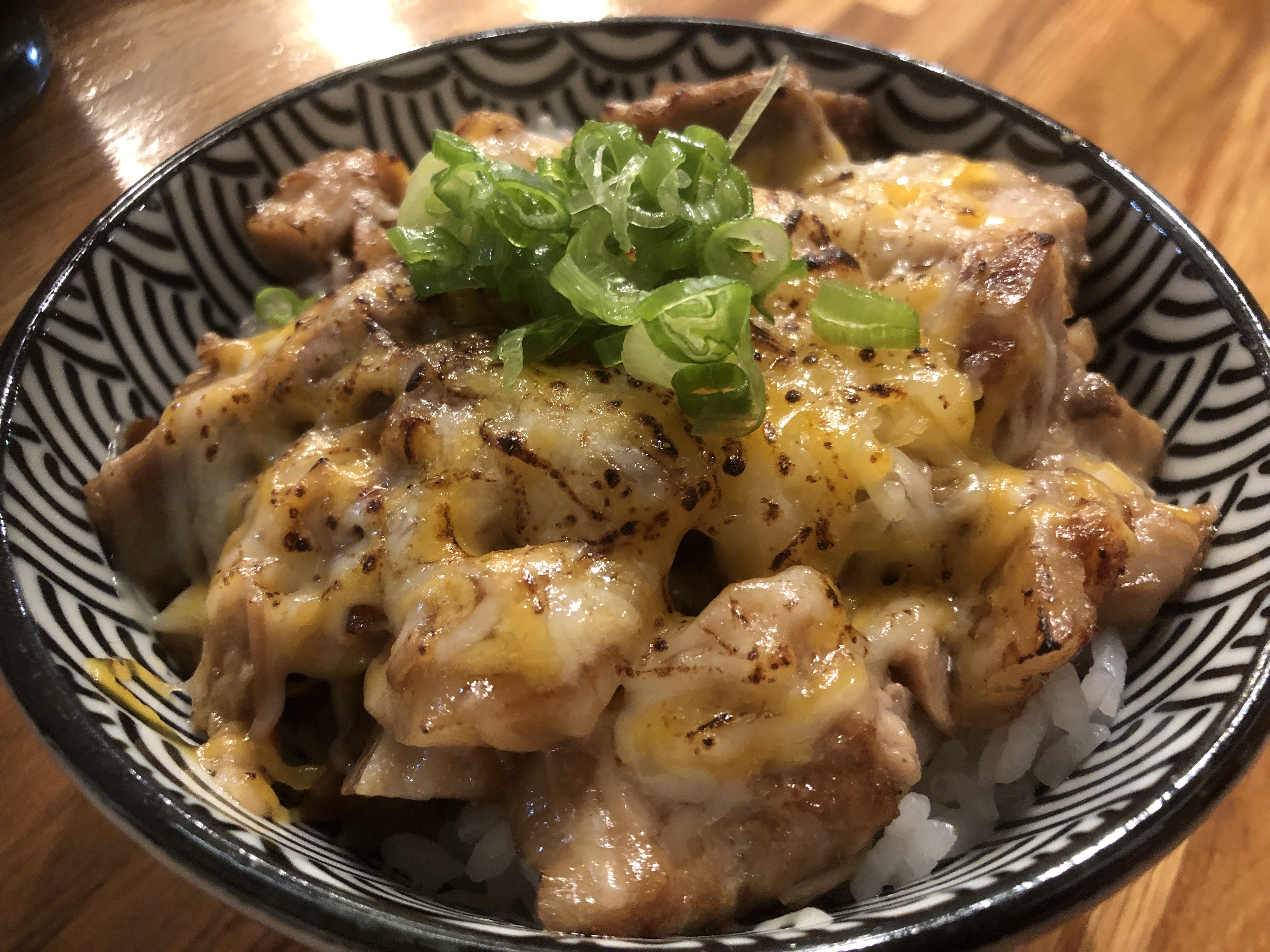 Cheesy Chashu Don at Tora Ramen