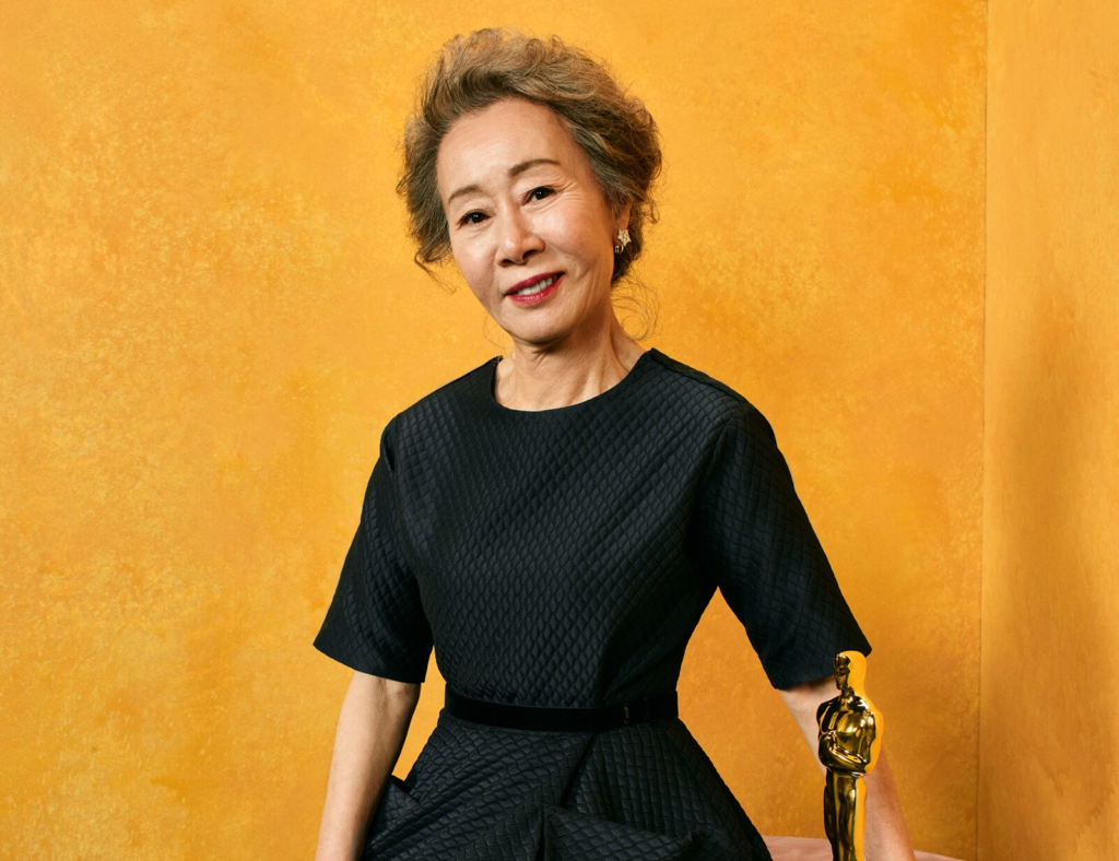 Yuh-Jung Youn, Best Supporting Actress for "Minari" (Photo courtesy of Quil Lemons for Vanity Fair).