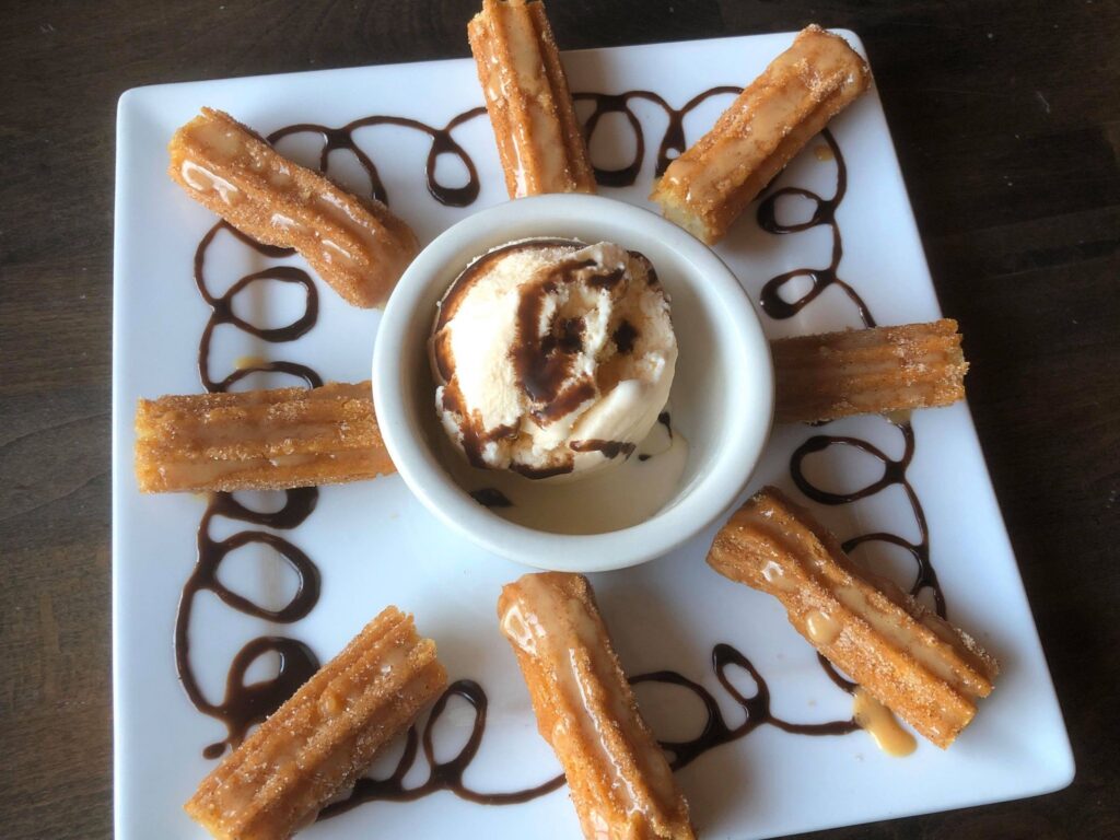 Churros from Melodias. (Photo courtesy of Anna Ing.)