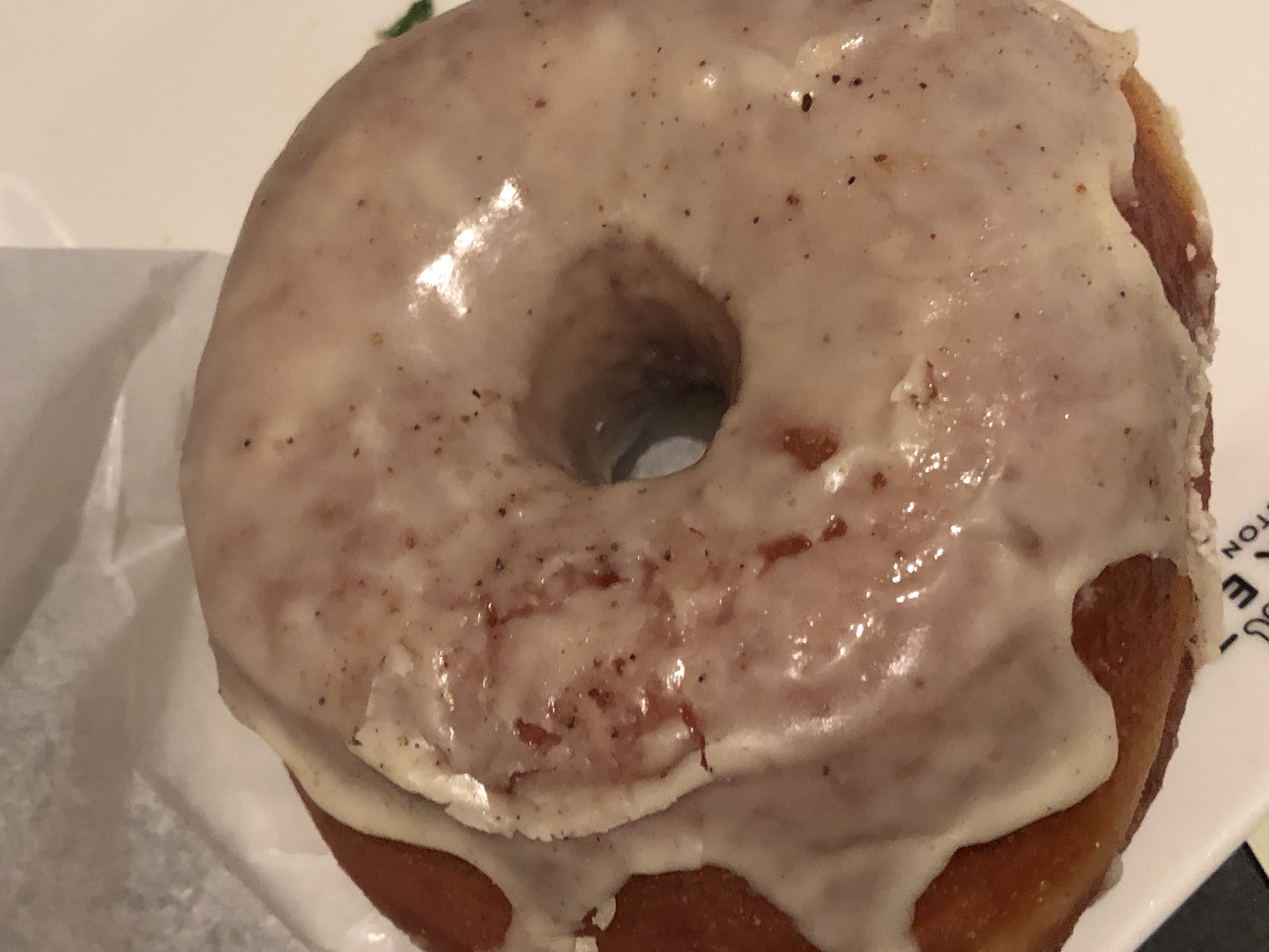 eggnog donut