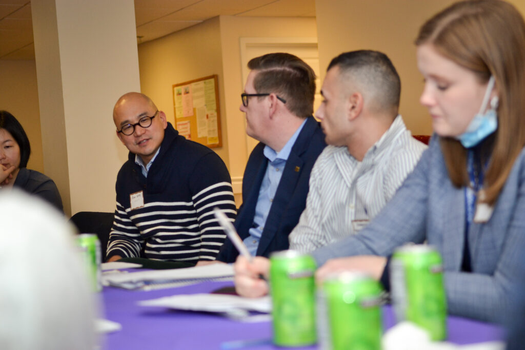 BCNC Executive Director, Ben Hires (left) | Photo by Lucyus Fevrier