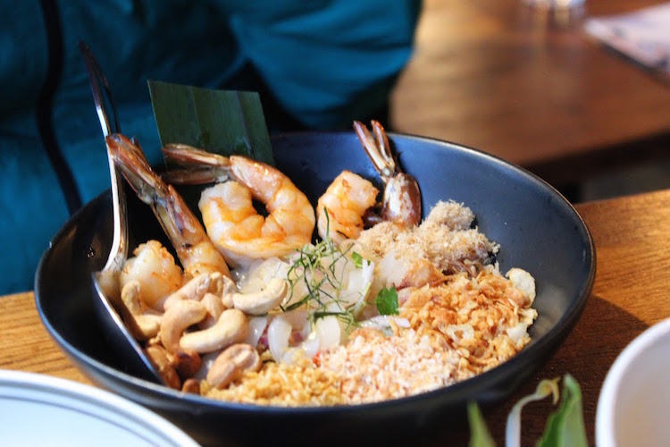 Rambutan salad. (Photo courtesy of Anna Ing.)