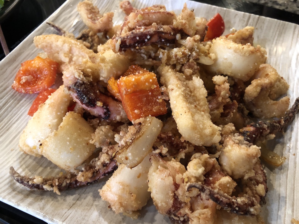 Fried squid