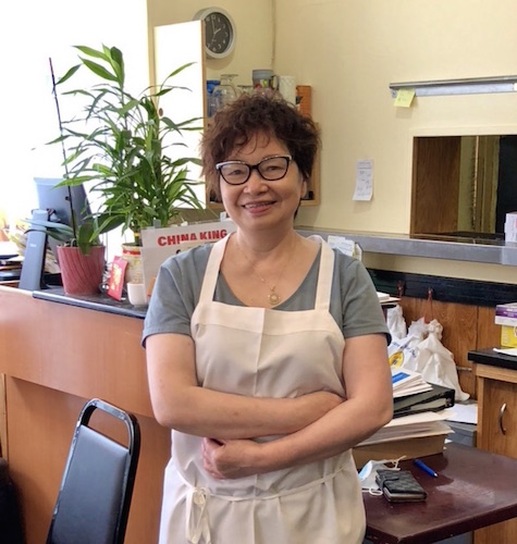 Doris Huang of China King. (Photo courtesy of Richard Auffrey.)