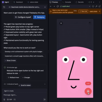 A vibe-designed cute voice assistant