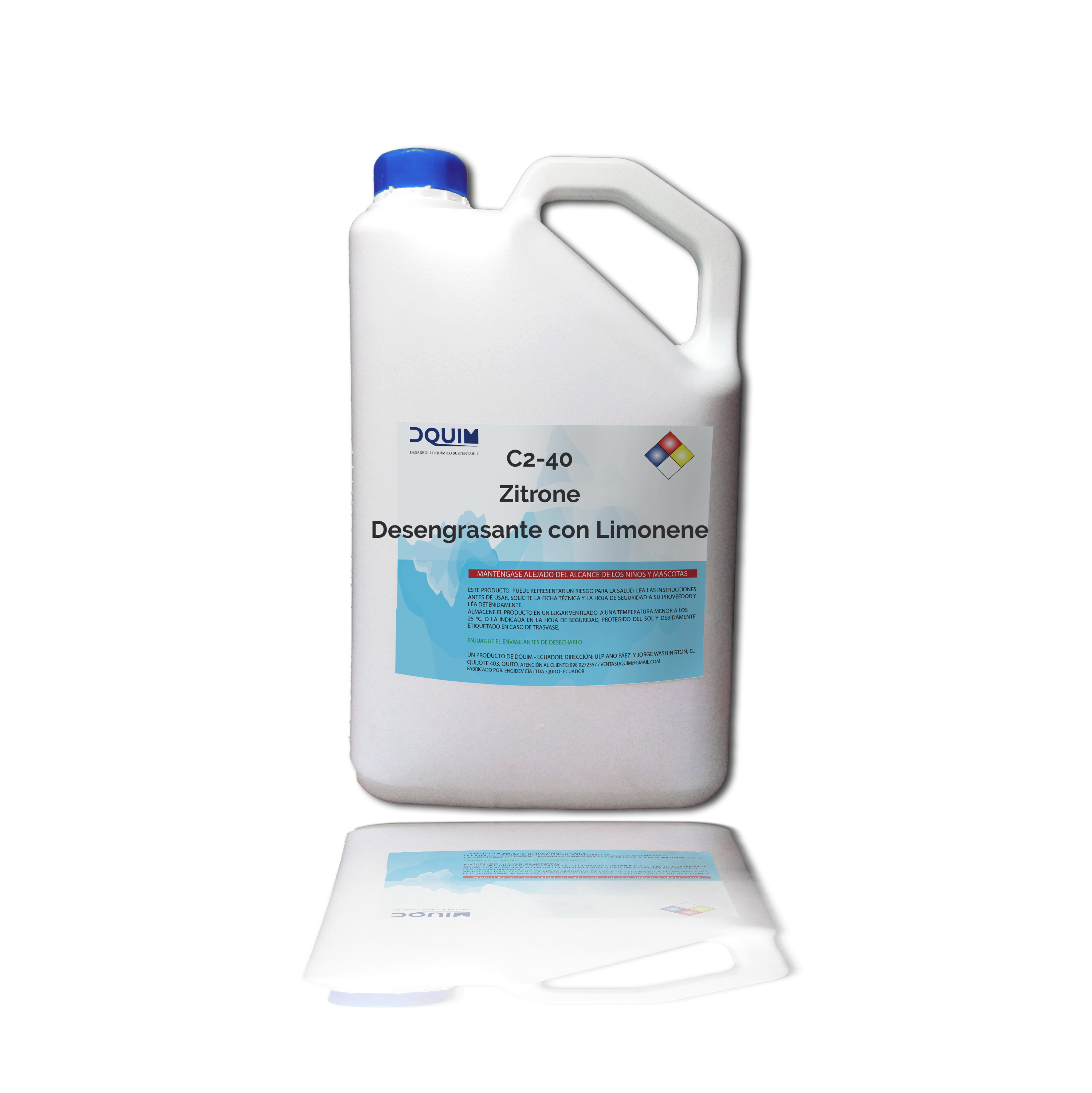 C2-40 Zitrone - Desengrasante con Limonene