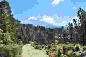 Pico de Orizaba from the 4wd Access Road