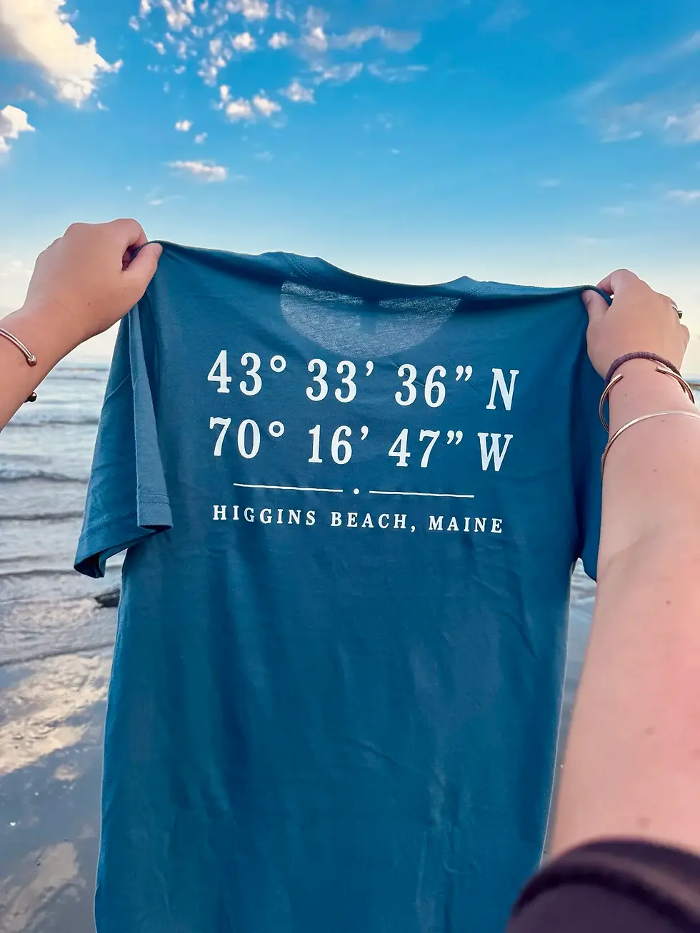 Thumbnail: Higgins Beach Latitude Tee