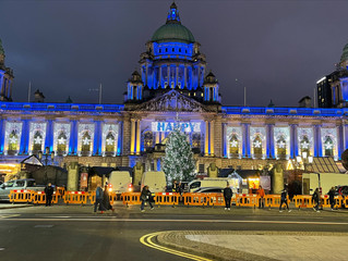 Belfast City Hall and Mast programming