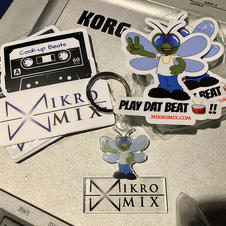 DRAGONFLY BRY'S MIKRO MIX STICKER PACK/KEYCHAIN