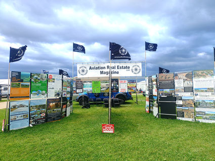 Aviation Real Estate Show Posters on Display 