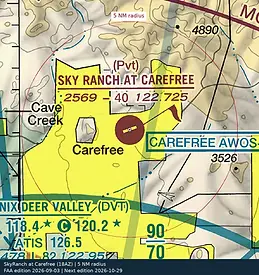 SkyRanch at Carefree · 5 NM radius.