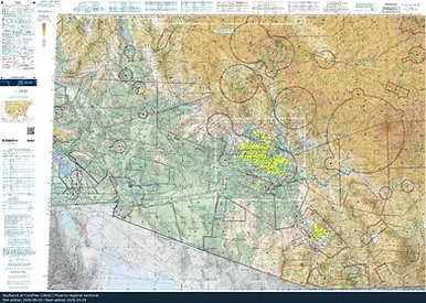 SkyRanch at Carefree: Phoenix regional sectional. Not for navigation.
