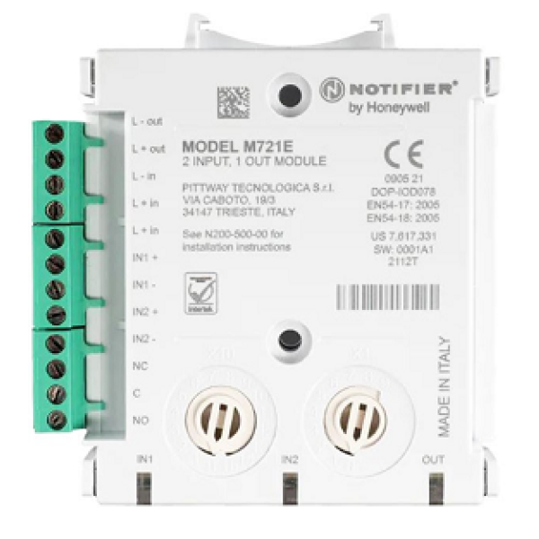 Notifier | Addressable Interface modules | M721E