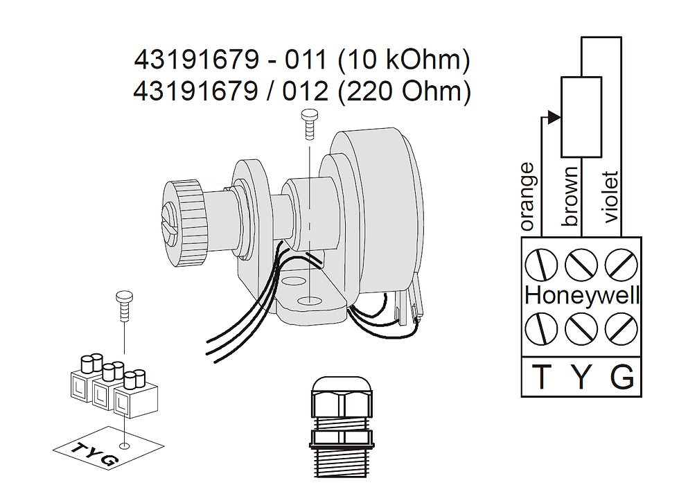 Honeywell | Actuators | 43191679-011