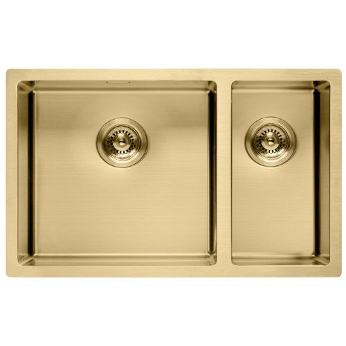 Single & Half Sink 500/180mm Satin Gold
