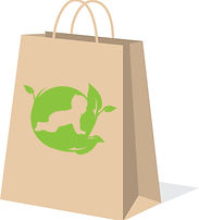 Green Baby Shopping Bag