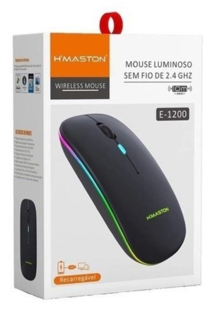 Mouse sem fio H'maston