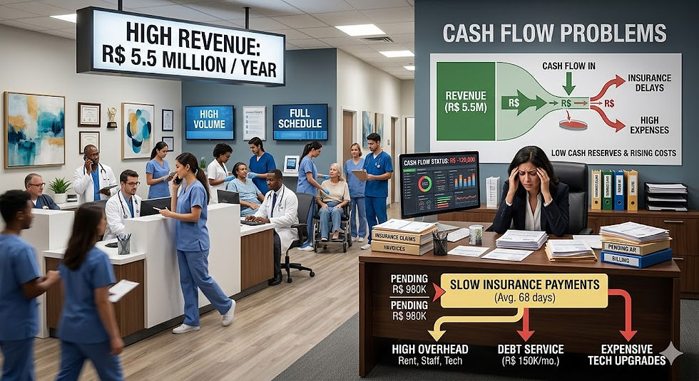 Why Many Private Practices in America Are Profitable on Paper but Struggling With Cash Flow