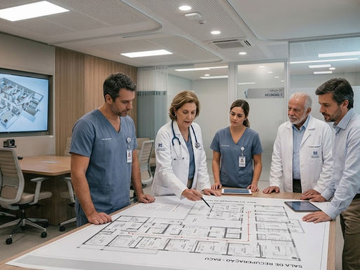 Quantos metros quadrados são necessários para montar um Hospital-Dia