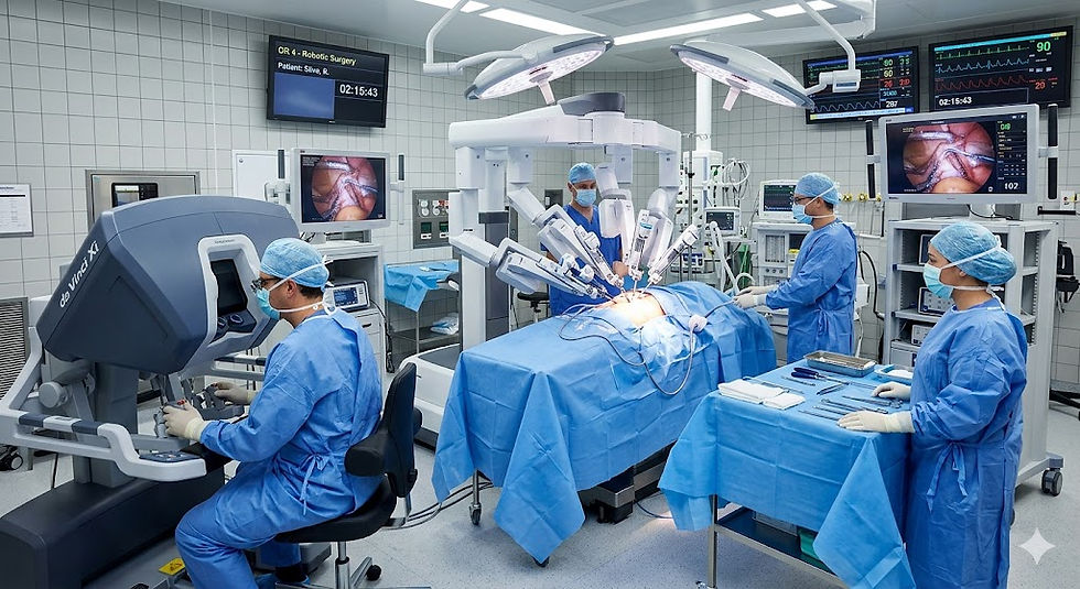 Vale a Pena Investir em Cirurgia Robótica? Uma Análise Estratégica para Gestores Hospitalares