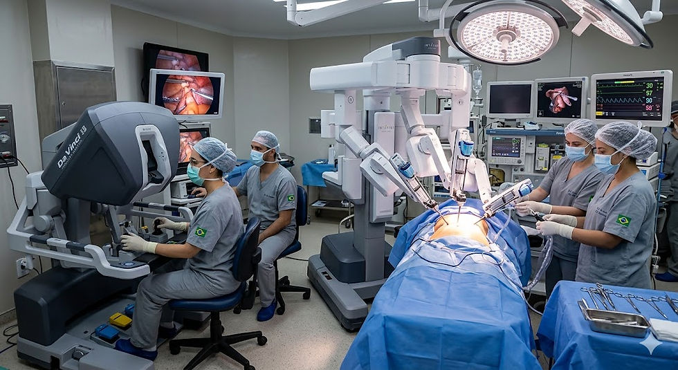 Estudo de Viabilidade para Implantação de Cirurgia Robótica em Hospitais