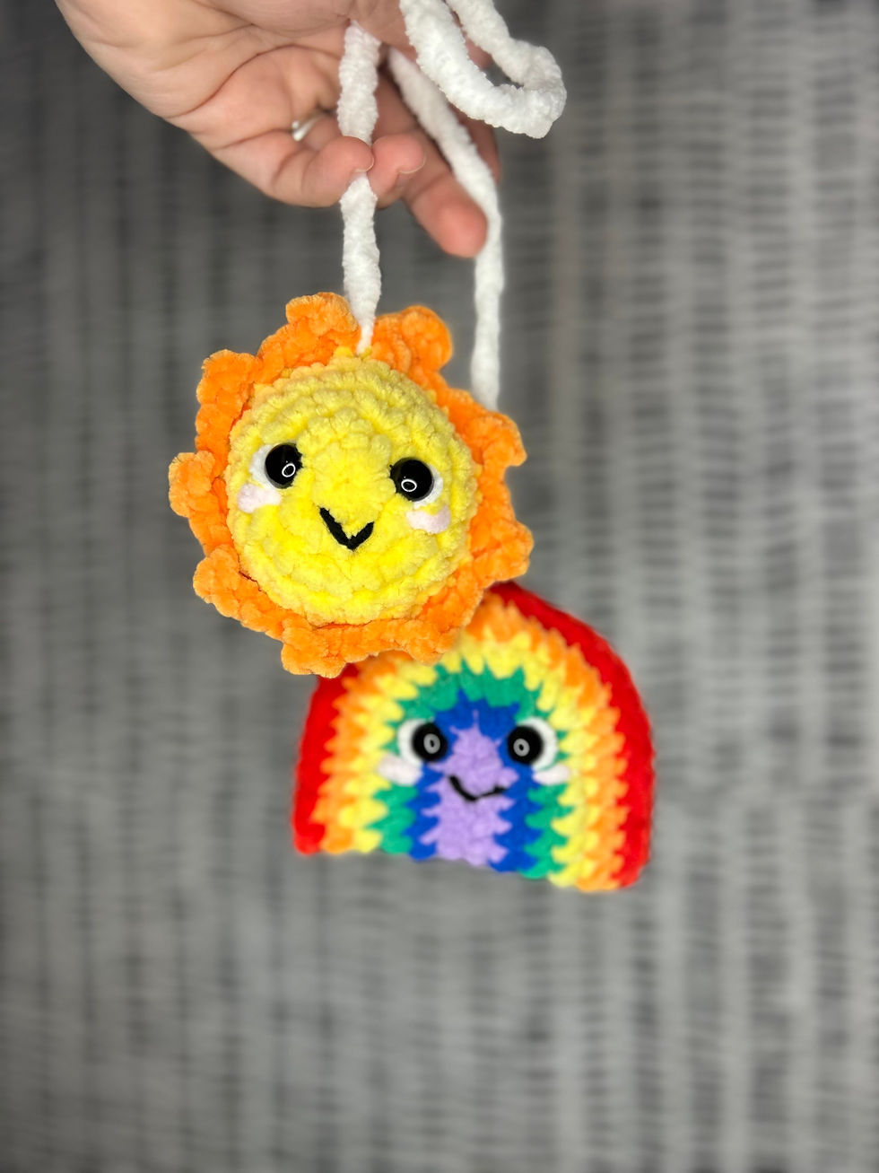 Hanging Rainbow and Sun