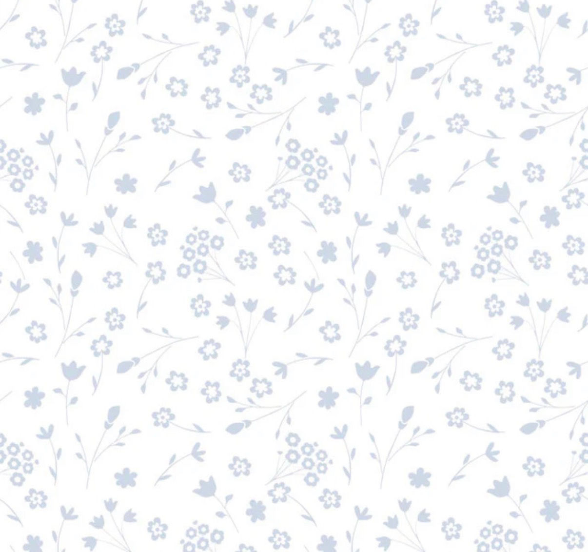 RETAL Algodón Flowers Iceberg 200cm