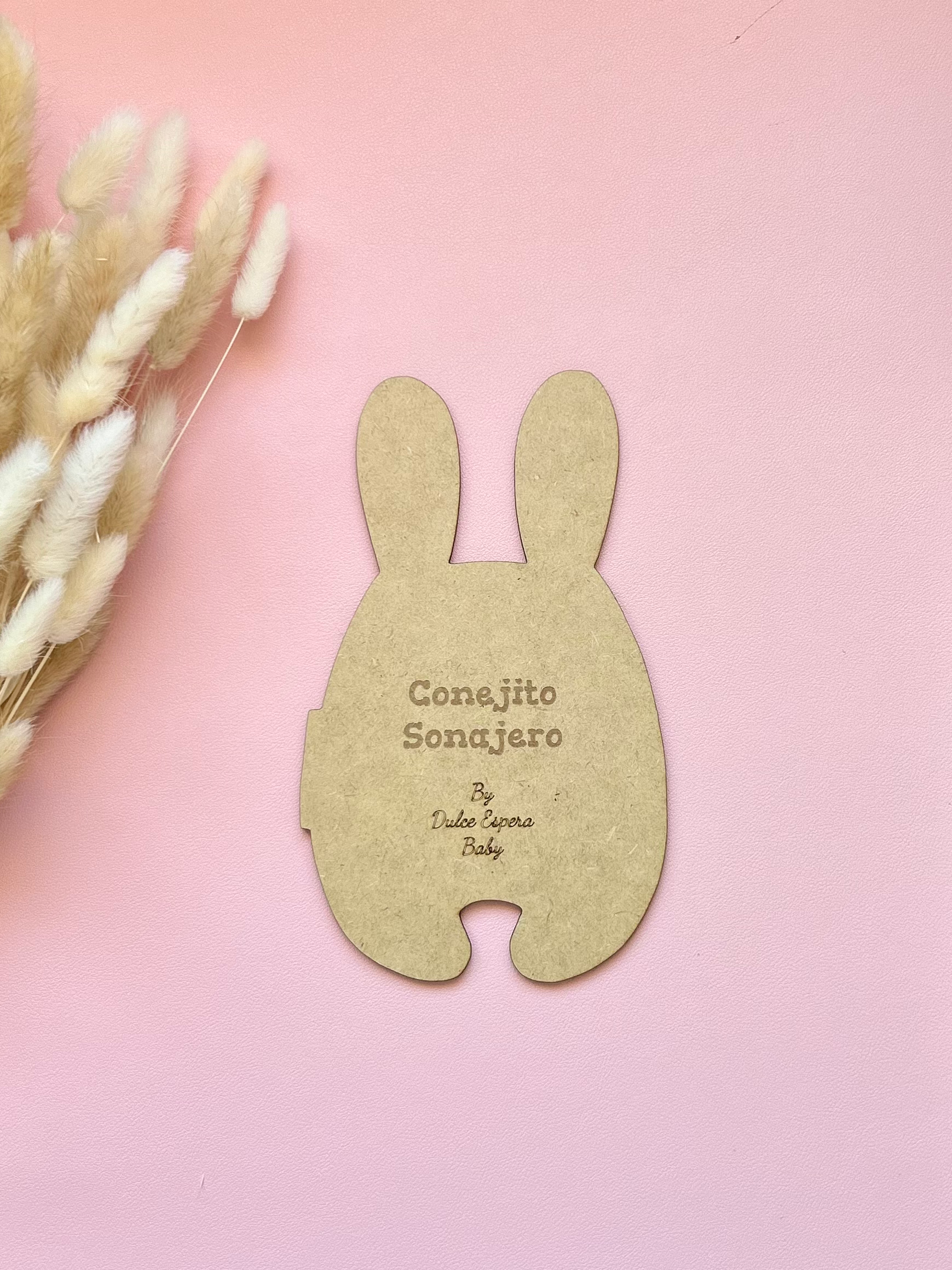 Patrón conejito sonajero DM