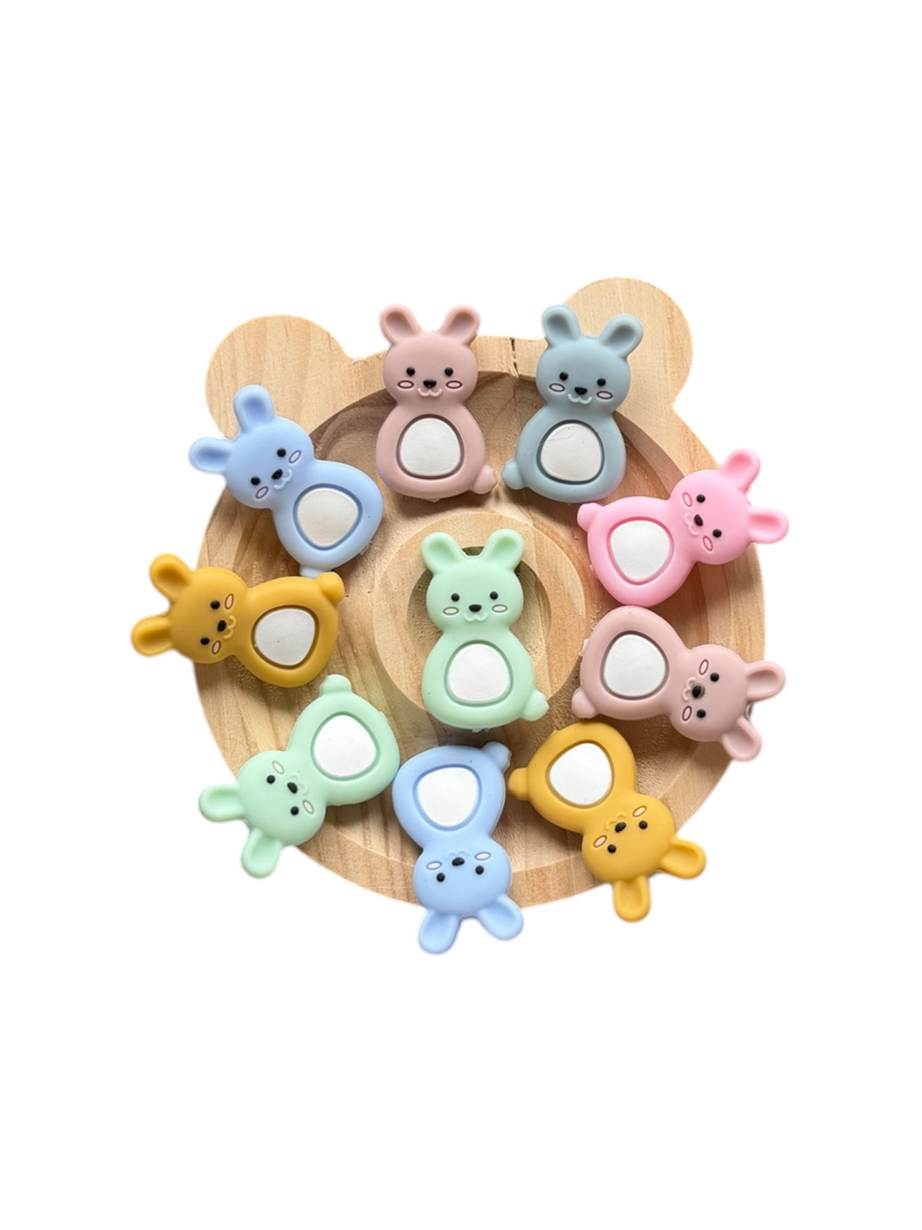 Cuenta silicona Conejito (35mm)